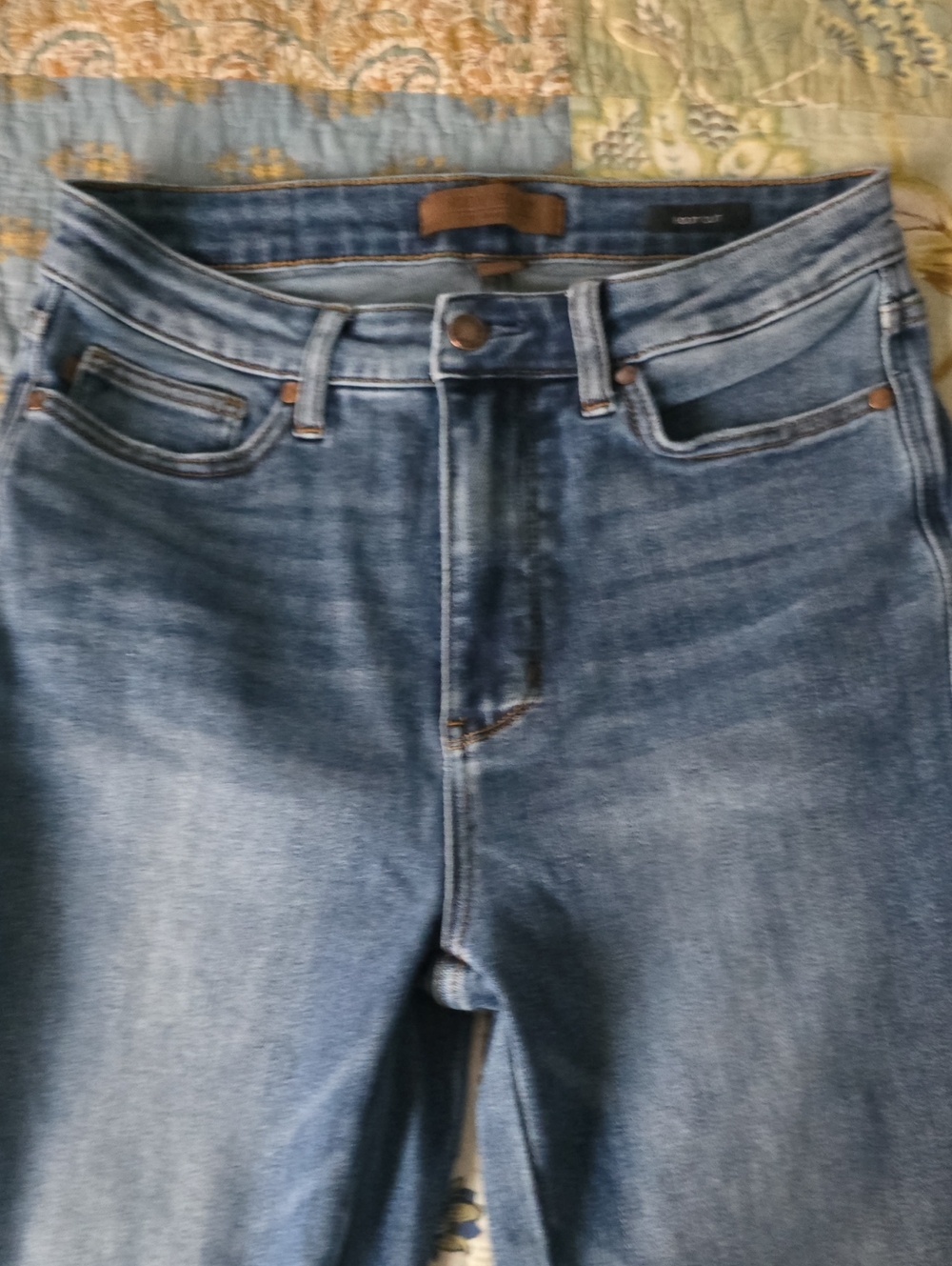 Classic High-Rise Women's Blue Jeans Judy Blue Boot Cut